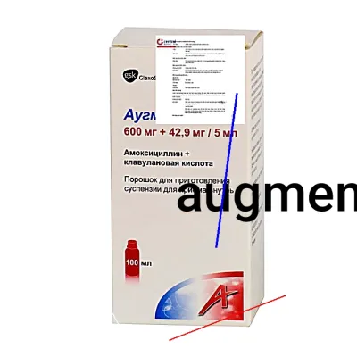 Augmentin en vente libre